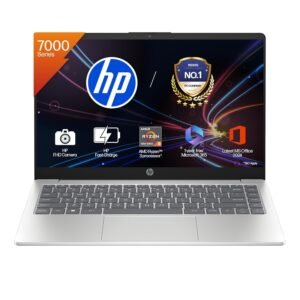 HP 15, AMD Ryzen 3 7320U (8GB LPDDR5, 512GB SSD) FHD, Anti-Glare, Micro-Edge, 15.6''/39.6cm, Win11, M365 Basic(1yr)* Office24, Silver, 1.59kg, fc0500AU, FHD Camera w/Privacy Shutter Laptop